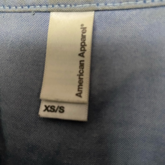 American Apparel shirt dress XS/S - Picture 4 of 4